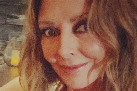 sexy carol voderman|Carol Vorderman stuns in plunging lacy lingerie for jacuzzi selfie .